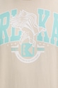 Karl Kani t-shirt bawełniany 60300105 beżowy