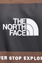Bavlněné tričko The North Face S/S Redbox Tee NF0A87NP5EX1 hnědá