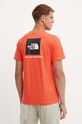 Oblečení Bavlněné tričko The North Face S/S Redbox Tee NF0A87NP5OM1 oranžová