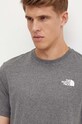 The North Face t-shirt S/S Redbox Tee szary NF0A87NPDYY1