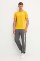 Bavlněné tričko The North Face S/S Redbox Tee NF0A87NPZU31 žlutá AW24