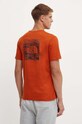 Oblečení Bavlněné tričko The North Face S/S Redbox Celebration Tee NF0A87NV1I01 oranžová