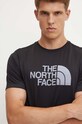 The North Face t-shirt sportowy 24/7 Easy czarny NF0A895KJK31