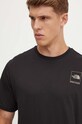 Bavlněné tričko The North Face Coordinates Tee černá NF0A89DAJK31
