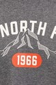 The North Face t-shirt Tee Varsity Graphic NF0A89DGDYY1 szürke