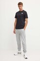 Βαμβακερό μπλουζάκι The North Face Vertical SS Tee NF0A89FPJK31 μαύρο AW24