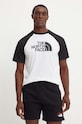 Tričko The North Face Raglan Easy Tee bílá NF0A8A6EFN41