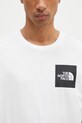 The North Face t-shirt Fine Tee white NF0A8A6MFN41