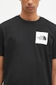 The North Face t-shirt Fine Tee nero NF0A8A6MJK31