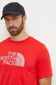 The North Face tricou sport 24/7 Easy rosu NF0A895KHCL1