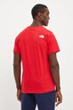 Îmbrăcăminte The North Face tricou din bumbac Tee Expedition System NF0A89DC6821 rosu