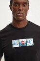 The North Face cotton t-shirt Tee Expedition System black NF0A89DCJK31
