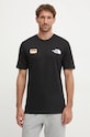 Bavlnené tričko The North Face Climb čierna NF0A8AZX42I1