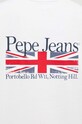 Хлопковая футболка Pepe Jeans ALFIE PM509431 белый