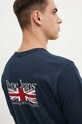 Хлопковая футболка Pepe Jeans ALFIE тёмно-синий PM509431