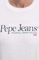 Pepe Jeans t-shirt bawełniany ALBERT PM509432 biały