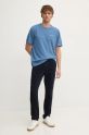 Pepe Jeans t-shirt in cotone ANDRE PM509619 blu AW24