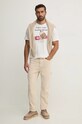 Хлопковая футболка Pepe Jeans AXEL TEE PM509622 белый AW24
