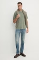 Pepe Jeans t-shirt bawełniany ARIS PM509630 zielony AW24