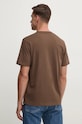 Ρούχα Βαμβακερό μπλουζάκι Pepe Jeans AWEST PM509641 καφέ