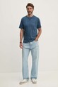 Pepe Jeans t-shirt bawełniany SILVERTON TEE PM509645 granatowy AW24