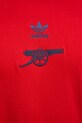 Памучна тениска adidas Originals Arsenal FC IS6502 червен