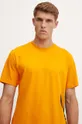 Хлопковая футболка adidas Originals оранжевый IX6749