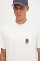 adidas Originals tricou din bumbac bej IX6754