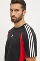 Хлопковая футболка adidas Originals чёрный IX9648