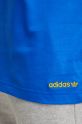 Хлопковая футболка adidas Originals IY0425 голубой