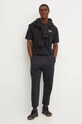 New Balance tricou din bumbac MT41908BK negru AW24