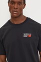 New Balance tricou din bumbac negru MT41908BK