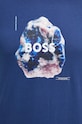 Boss Orange tricou din bumbac 50528189 albastru