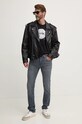 Памучна тениска Boss Orange 50528189 черен AW24