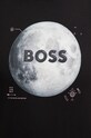 Памучна тениска Boss Orange 50528189 черен