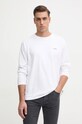 Odzież BOSS Orange longsleeve bawełniany 50528213 biały