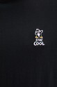 Lindbergh tricou din bumbac 30.400235.SPACE.BLAC negru