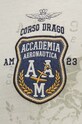 Aeronautica Militare longsleeve din bumbac TS2300J652 bej