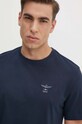 Aeronautica Militare tricou din bumbac bleumarin TS2301J592