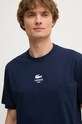 Хлопковая футболка Lacoste тёмно-синий TH2739