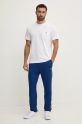 Βαμβακερό μπλουζάκι Lacoste TH2827 λευκό AW24