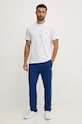 Lacoste t-shirt bawełniany TH2827 biały AW25