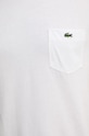 Lacoste t-shirt bawełniany TH2827 biały