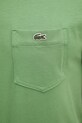 Lacoste t-shirt bawełniany TH2827 zielony