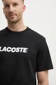 Lacoste t-shirt bawełniany czarny TH2861