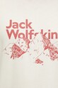 Бавовняна футболка Jack Wolfskin Bergblick A60070 бежевий