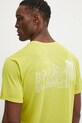 Jack Wolfskin t-shirt sportowy Vonnan żółty A62314