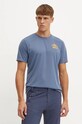 Sportska majica kratkih rukava Jack Wolfskin Vonnan A62314 plava AW25