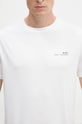 A.P.C. tricou din bumbac Standard Item Gots alb COHBO.M26404.TAG