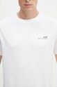 A.P.C. t-shirt bawełniany Standard Item Gots biały COHBO.M26404.TAG